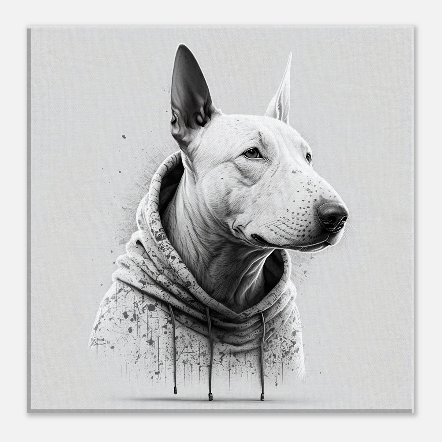 Toile 30 X 30 cm - Bull Terrier #2