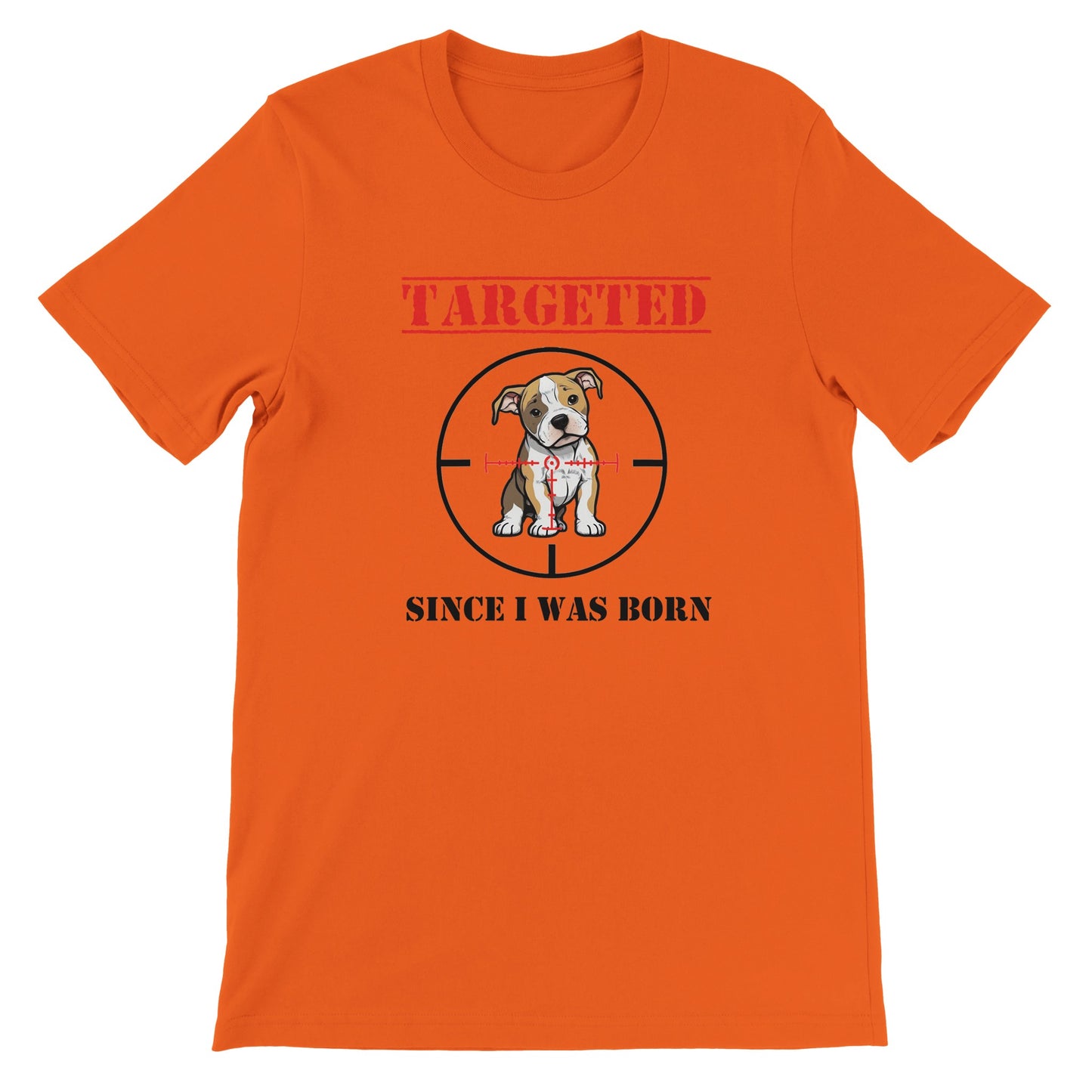 T-shirt "TARGETED" - Version Pit/Staff