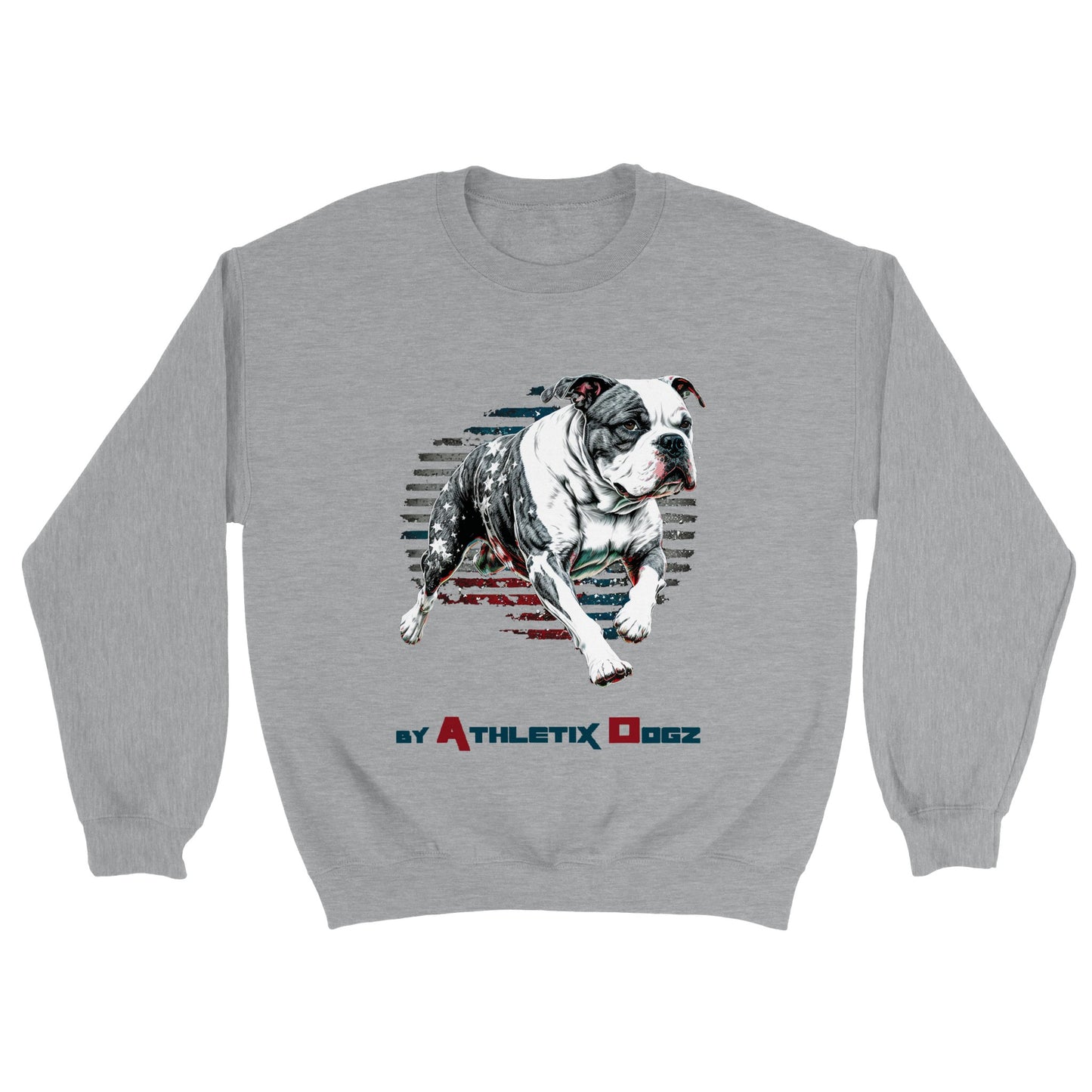 Sweat-shirt "Bouledogue Américain"