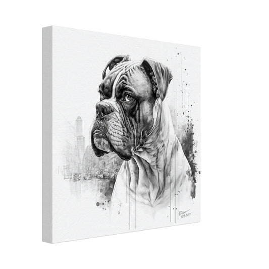 Toile 30 X 30 cm - Boxer #1