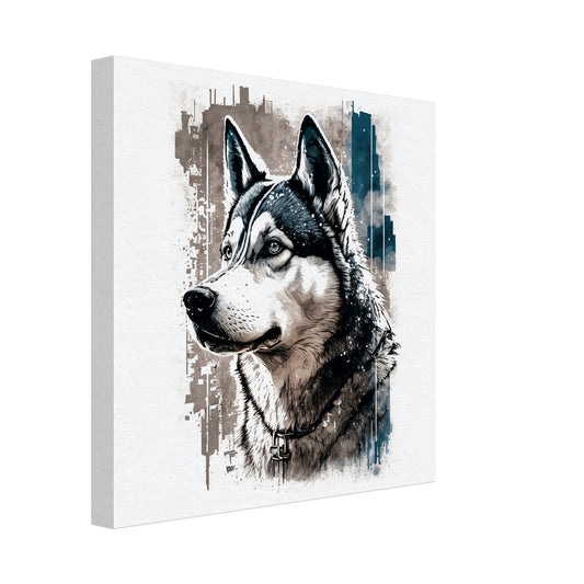 Toile 30 X 30 cm - Husky #3