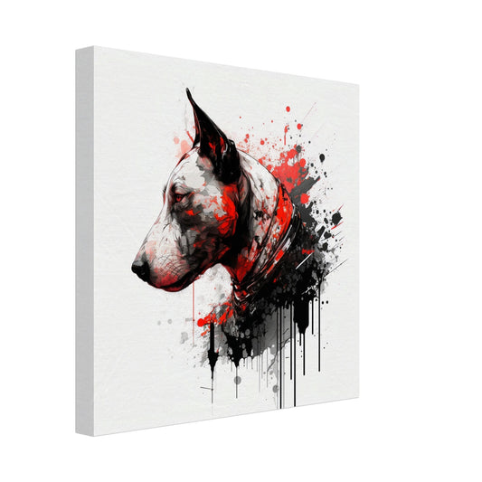 Toile 30 X 30 cm - Bull Terrier #1