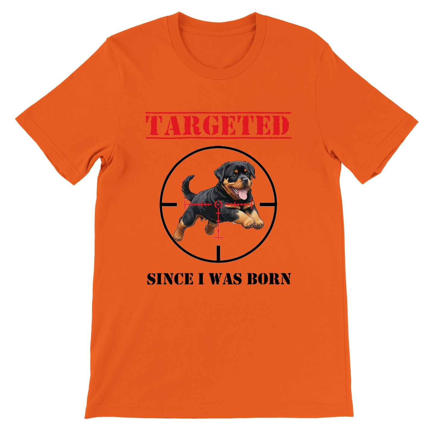 T-shirt "TARGETED" - Rottweiler