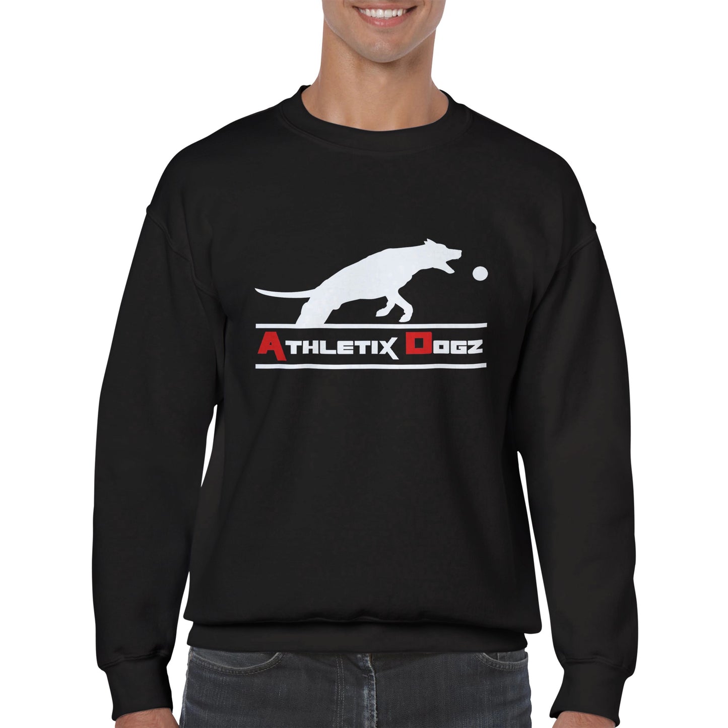 Sweat-shirt "Athletix Dogz" - NOIR