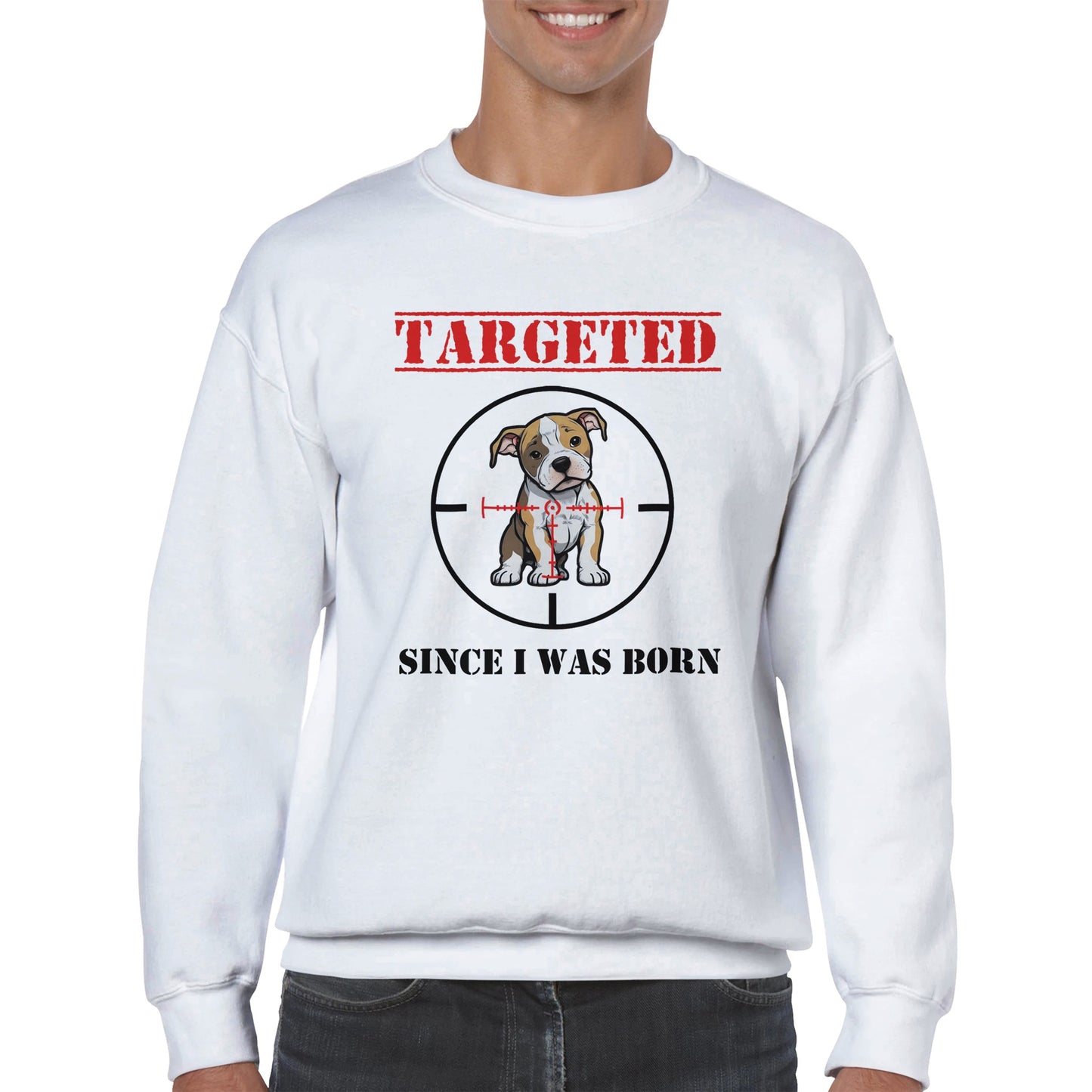 Sweat-shirt "TARGETED" - Version Pit/Staff