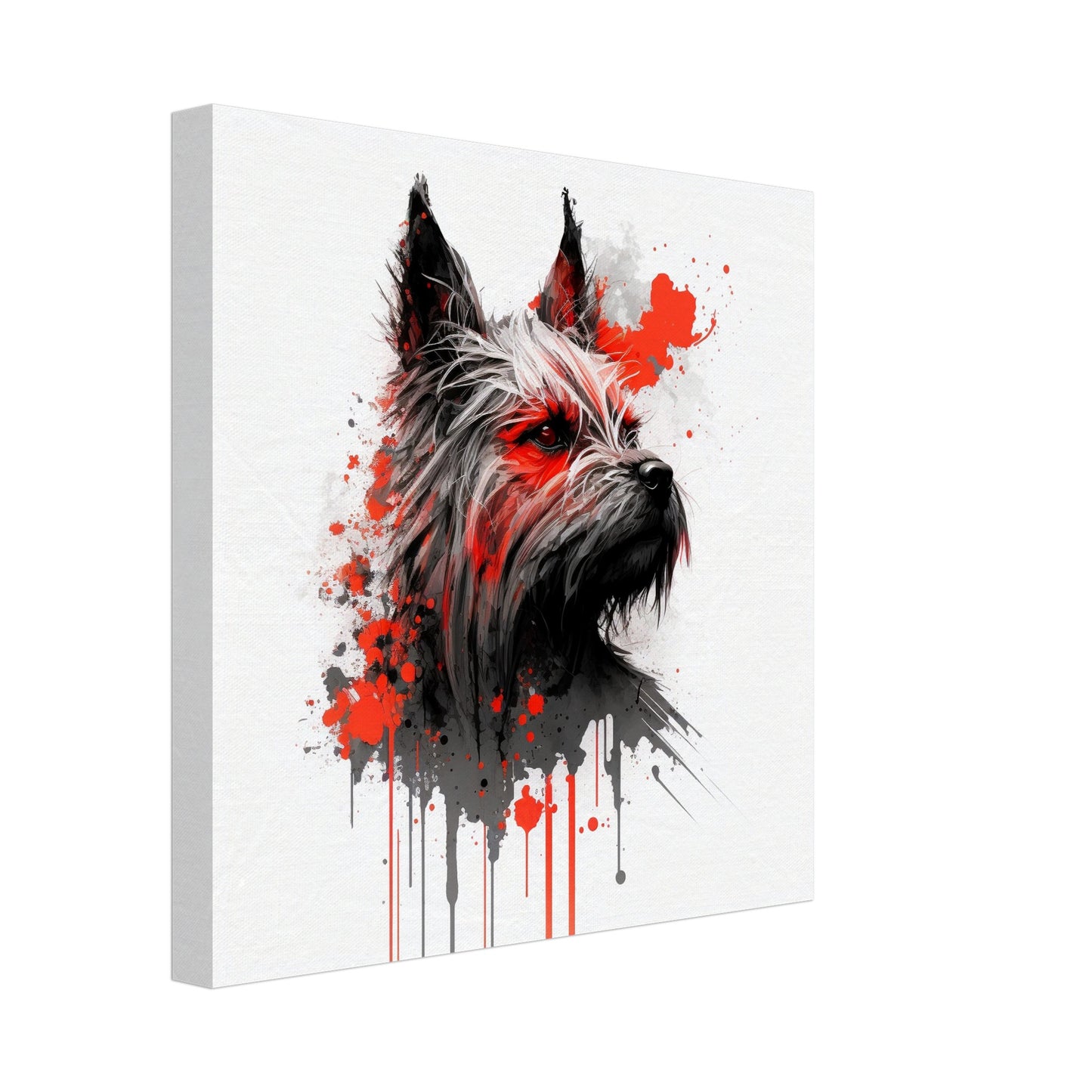 Toile 30 X 30 cm - Yorkshire Terrier #1