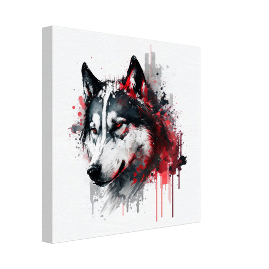 Toile 30 X 30 cm - Husky #1