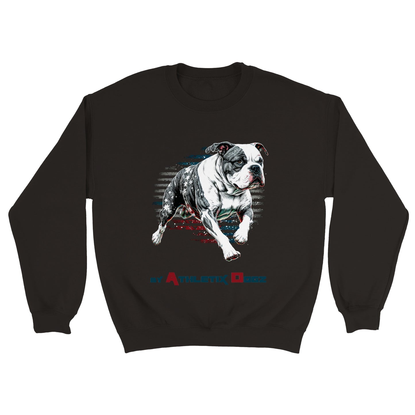 Sweat-shirt "Bouledogue Américain"