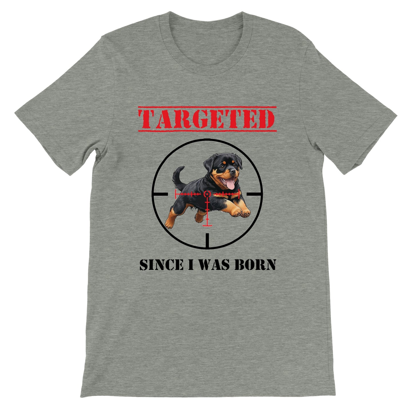 T-shirt "TARGETED" - Rottweiler