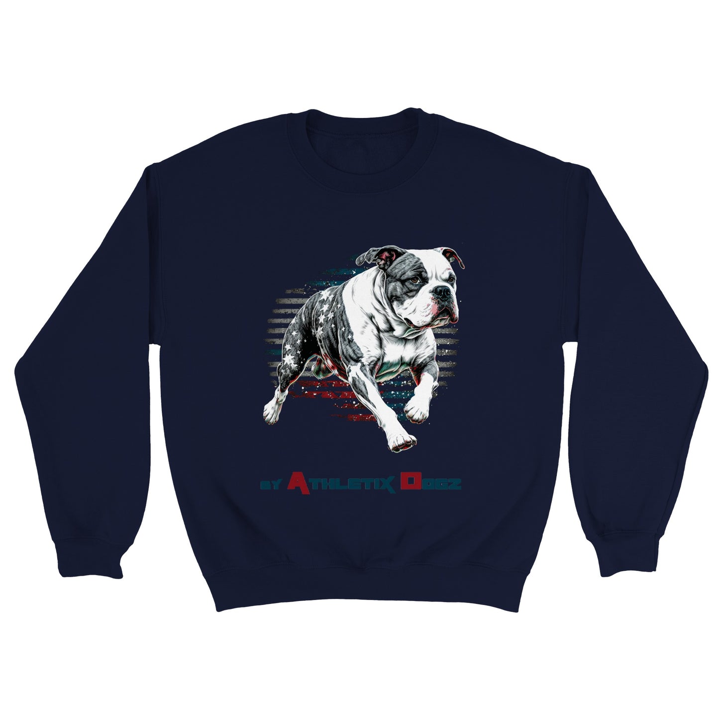 Sweat-shirt "Bouledogue Américain"