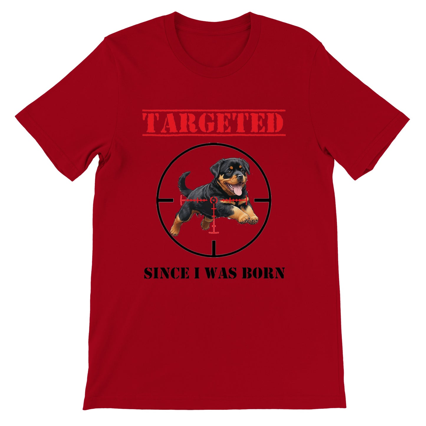 T-shirt "TARGETED" - Rottweiler