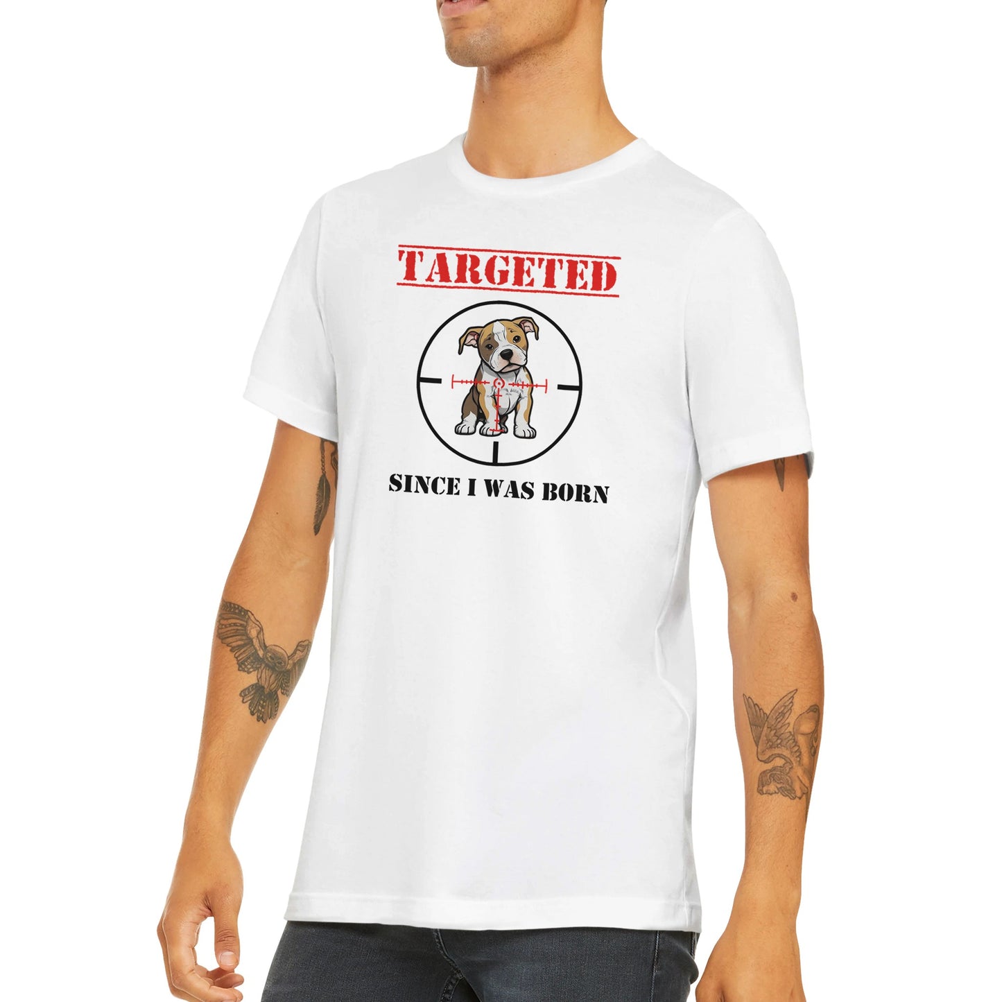 T-shirt "TARGETED" - Version Pit/Staff