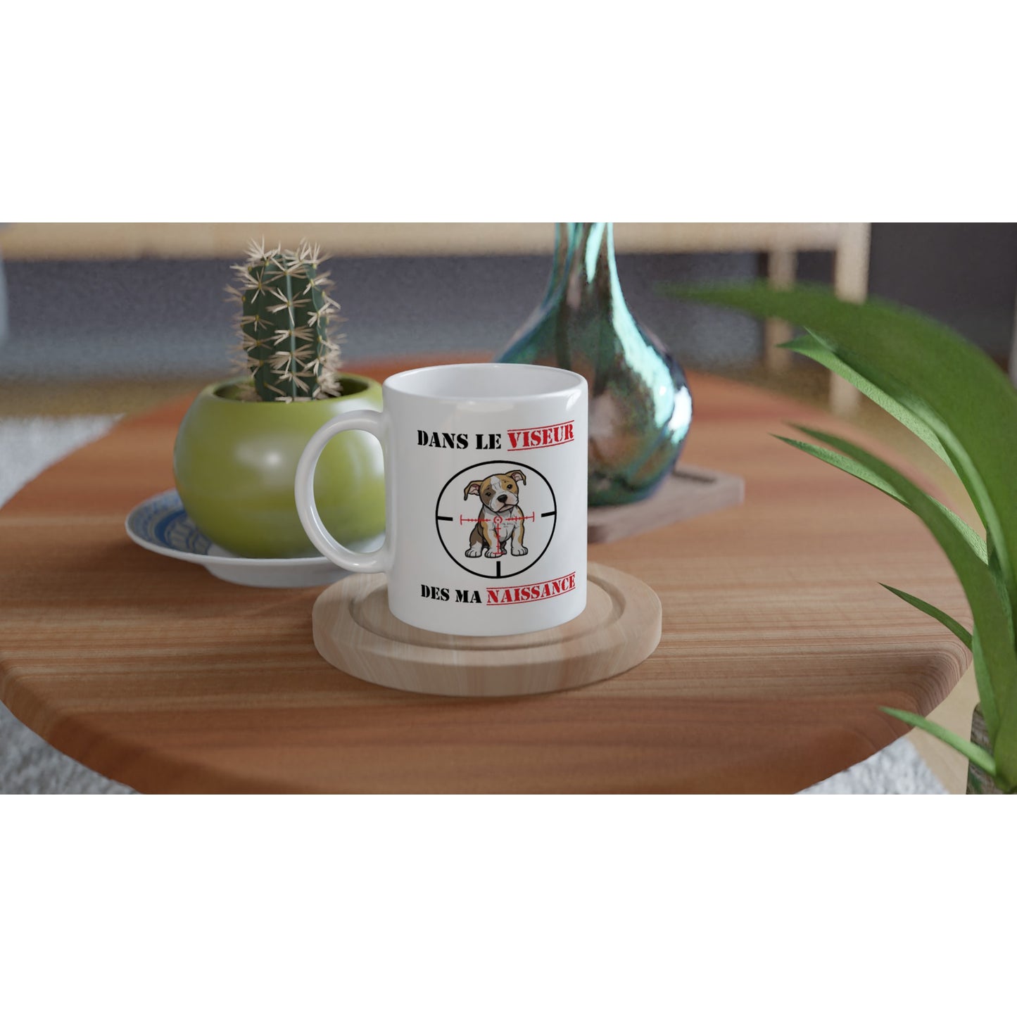 Mug "DANS LE VISEUR" - Version Pit/Staff