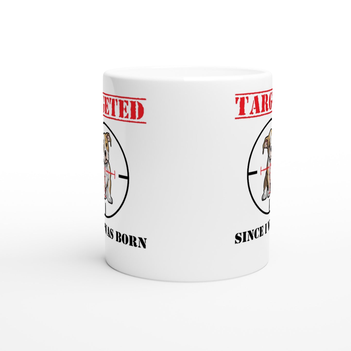 Mug "TARGETED" - Version Pit/Staff