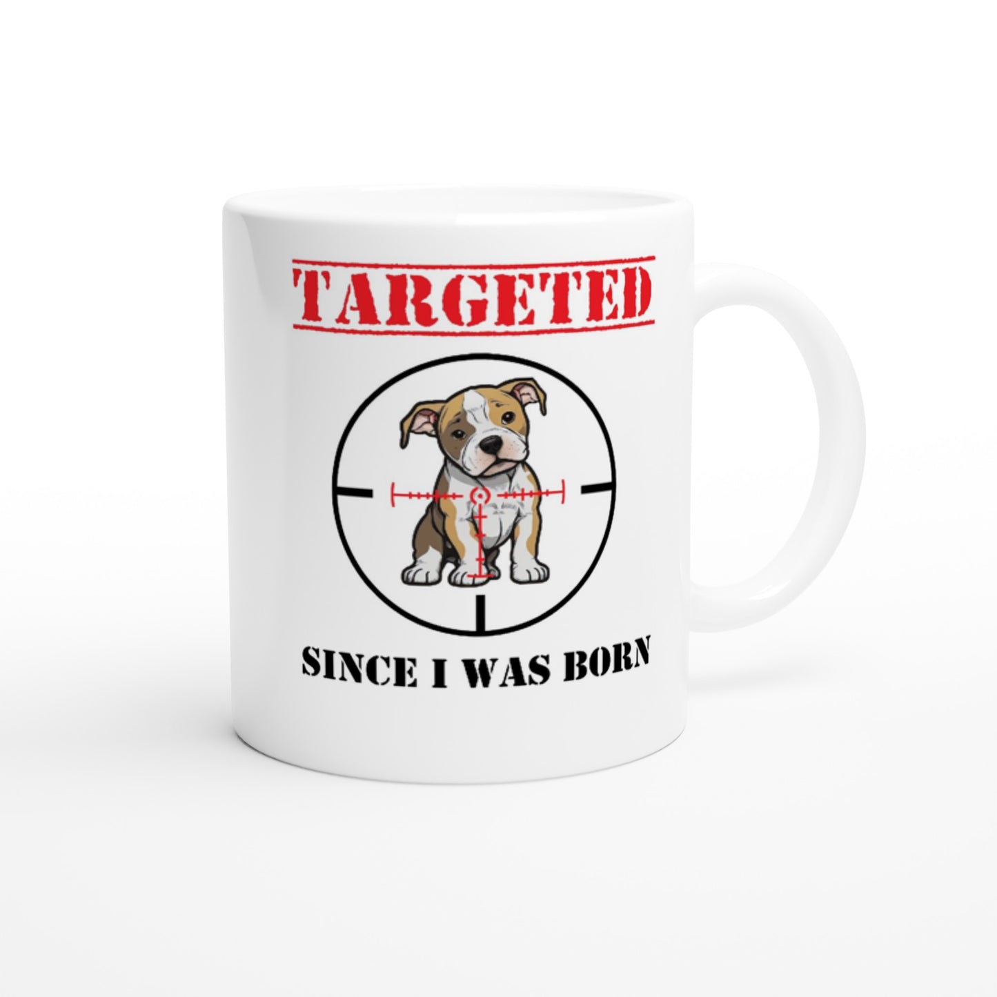 Mug "TARGETED" - Version Pit/Staff